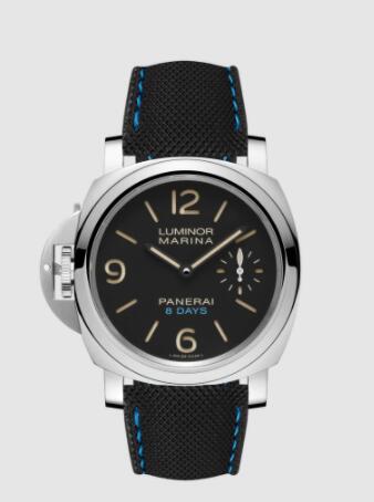 Panerai Luminor Left-Handed 8 Days 44mm Replica Watch PAM00796 PANERAI SPORTECH BLACK